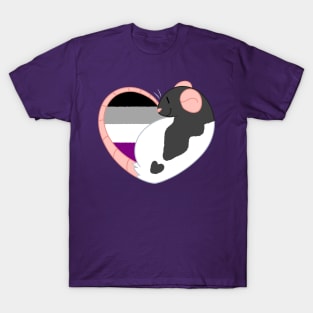 Asexual Pride Rat T-Shirt